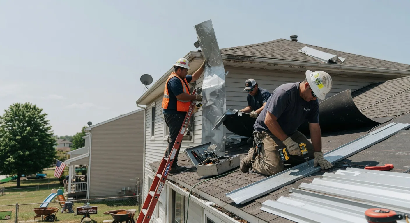 Metal Roofing Installation in Powellton, WV near me